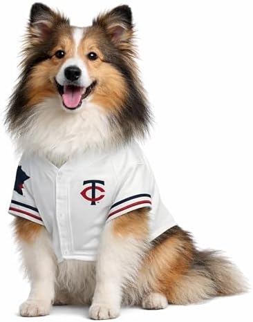 Official MLB Minnesota Twins Pet Jersey for Dogs & Cats, Size XX-Large - Stylish Baseball Jersey for Your Furry Fan- Show Off Team Spirit with The Perfect Fan Apparel Gear for Pet, Dog & Cat - Image 5