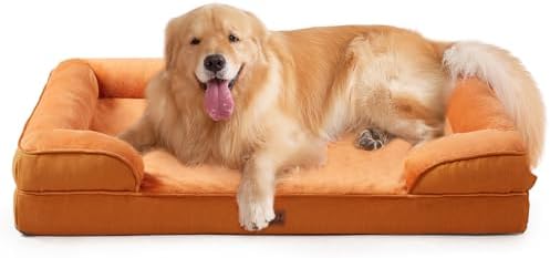 EHEYCIGA Orthopedic Extra Large Dog Bed, Waterproof Washable XL Pet Bed 44" by EHEYCIGA