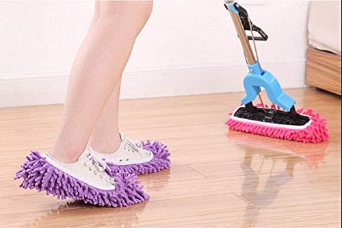 Tamicy Mop Slippers Shoes 5 Pairs (10 Pieces) - Microfiber Cleaning House - Image 5
