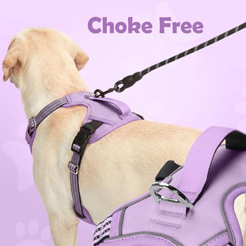 Funfox Dog Harness for XLarge Dogs, No Pull Pet Vest with Front Clip - Image 4