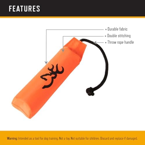 Browning Canvas Training Dummy Safety Orange L - Image 2