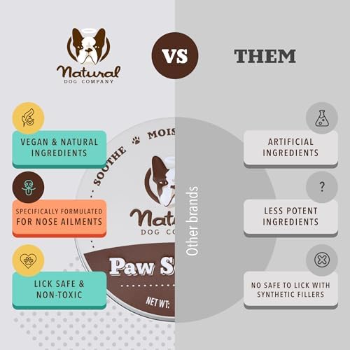 Natural Dog Company Paw Soother Balm & Wax - 2 oz Tin - Image 6