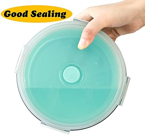 Sturdy Collapsible Dog Bowls, 27 oz 2 Pack - Foldable Silicone Water Food Bowl, Leak-Proof, Ideal for Large Dogs & Outdoor Travel - Image 5