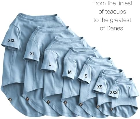 Pet Passion Rover Dog T-Shirt, Reversible, 2 Pack, Blue Sand, Medium - Image 7