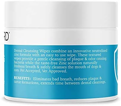MAXI/GUARD Dental Cleansing Wipes for Dogs, Cats, Horses and Companion Animals (100 Wipes), Light Blue/White - Image 2
