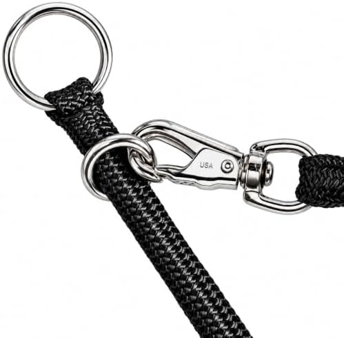 Resco Nylon Dominant Dog Collar for Training and Handling, 18", Black - Image 3