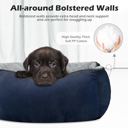 INVENHO X-Large Dog Bed Rectangle Washable Orthopedic Soft Calming Sleeping Durable Pet Cuddler with Anti-Slip Bottom - Image 2