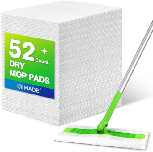 UNIMADE Dry Sweeping Cloths, 52 Count Mop Refills by Unimade