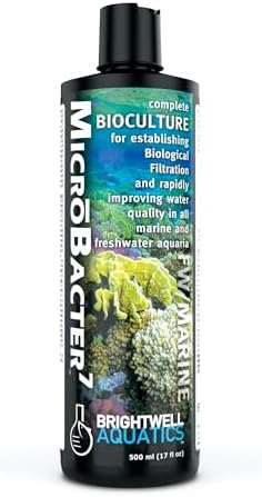 Brightwell Aquatics MicroBacter7 Biological Filter Bioculture Aid, 500 ml by BrightwellAquatics