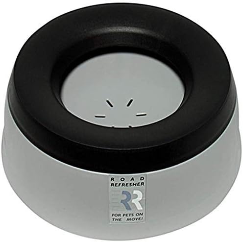 Road Refresher by Prestige Pets, The No-Spill, Slobber Stopper Water Bowl Dispenser, The Neater Dish for Home & Travel, No Messy Splashes, Spilling or Drips for Dogs & Cats by Road+Refresher