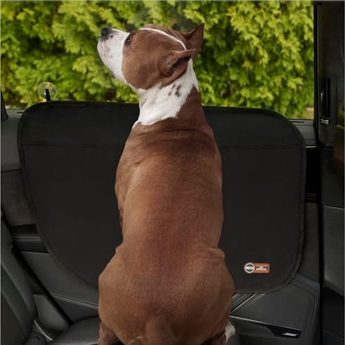 K&H Car Door Protector for Dogs, 2 Pack - 27x19in Black - Image 2