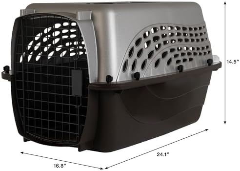 Petmate Dog Crate for Small Dogs and Cat Carrier, 24in, Pearl Tan - Image 3