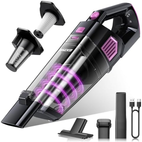 Gxzsk Handheld Vacuum Cordless, Hand Held Car Vacuum, Hand Vacuum by GXZSK