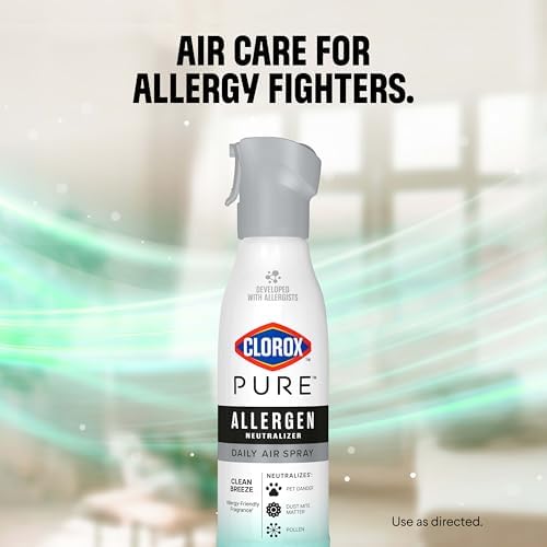 Clorox PURE Allergen Neutralizer Daily Air Spray, Clean Breeze, 8 fl. oz. - Image 5