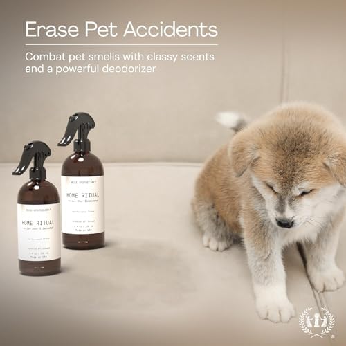 Muse Apothecary Home Ritual Active Odor Eliminator Spray - Furniture Deodorizer Spray & Bathroom Odor Eliminator for Home - Essential Oil Air Freshener - 8oz, Mediterranean Citrus - Image 5