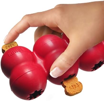 KONG Goodie Ribbon, Stuffable Natural Rubber Dog Toy, for Small Dogs - Image 5