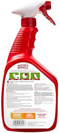 Nature’s Miracle Advanced Cat Stain & Odor Eliminator, Severe Mess, 32 oz - Image 3