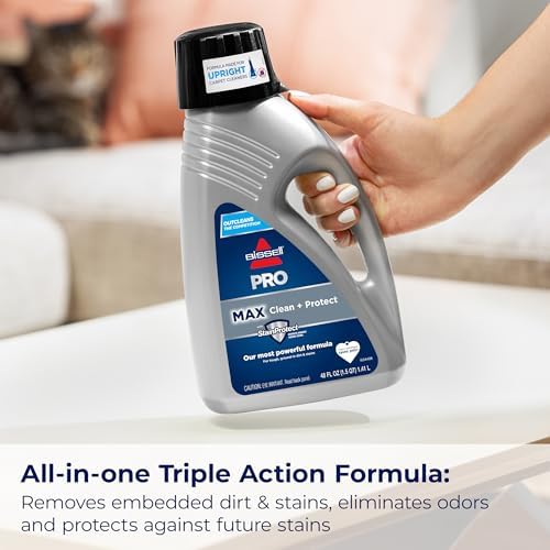 Bissell 78H63 Deep Clean Pro 4X Deep Cleaning Concentrated Carpet Shampoo,48 ounces - Silver,(Pack of 2) - Image 3