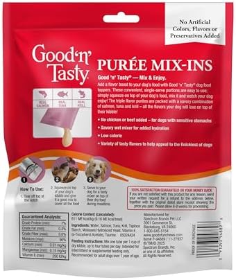 Good 'n' Tasty Puree Mix-Ins Dog Food Topper or Treat, 28 Count - Image 2