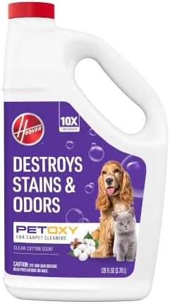 Hoover Oxy Pet Carpet Cleaner Solution, 116 oz., Ocean Breeze Scent by Hoover