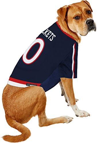 Pets First NHL Columbus Blue Jackets Jersey for Dogs & Cats, Medium. - Let Your Pet be a Real NHL Fan! (Pack of 2) - Image 3