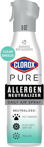 Clorox PURE Allergen Neutralizer Daily Air Spray, Clean Breeze, 8 fl. oz. by Clorox