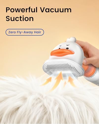 Vacuum Dog Brush for Shedding, Mess-Free Grooming - Image 2