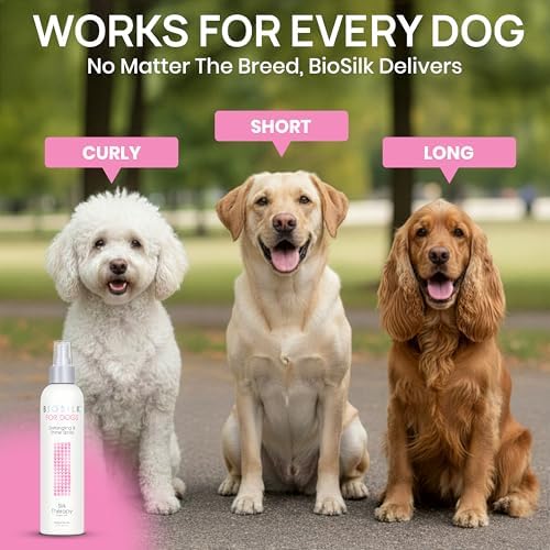 BioSilk for Dogs Silk Therapy Detangling and Shine Spray, 8 Fl Oz - Image 4