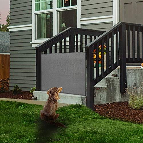 EasyBaby Extra Wide and Extra Tall Retractable Baby Gate Extends up to 71" Wide, 39.3" (100cm) Tall, Grey/Pet Retractable Gates for Stairs, Doorways, Hallways, Indoor and Outdoor - Image 6