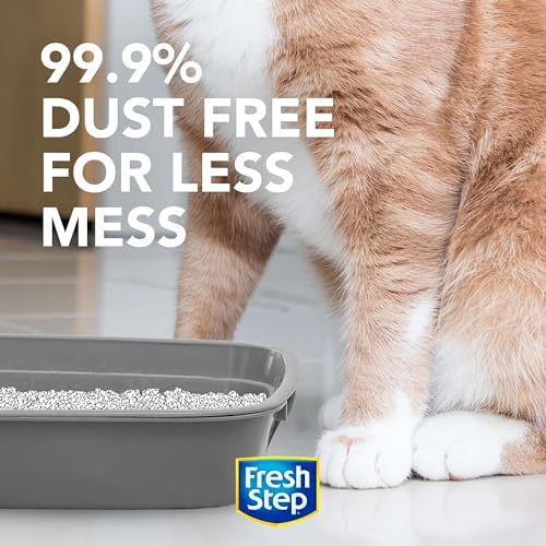 Fresh Step Clumping Cat Litter, Multi-Cat Odor Control, 14 lbs (Pack of 2) - Image 5