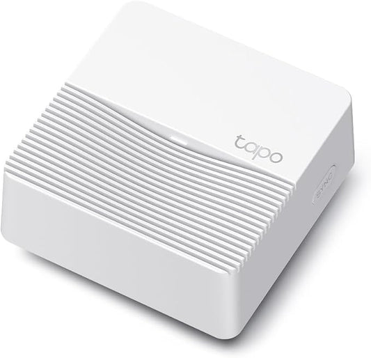 TP-Link Tapo Smart Hub with Built-In Chime, REQUIRES 2.4GHz Wi-Fi, Connect up to 64 Smart + 4 Camera Devices, Sub-1G Low-Power Wireless Protocol, 512GB Local Storage, Tapo H200 by Unknown