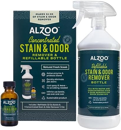 ALZOO Concentrated Pet Stain & Odor Remover Starter Kit by ALZOO