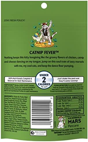 Temptations MixUps Crunchy and Soft Cat Treats, Catnip Fever, 3 oz, 12pk - Image 3