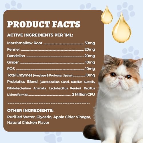 Wellix 4oz Liquid Cat & Dog Constipation Relief for Gas and Tummy - Image 7
