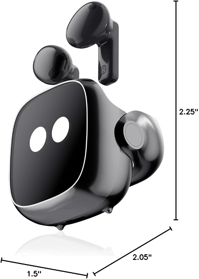 OSO AI Earbuds with ChatGPT & Claude Integration, Smart Wireless Bluetooth Ear Bud Recorder Meeting Assistant, Transcribe + Summarize in 102+ Languages for Work Call Home, Charging Pod w/Display - Image 8