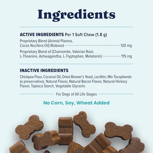 Solid Gold Calming Chews for Dogs with Melatonin for Storms & Travel, 60ct - Image 7
