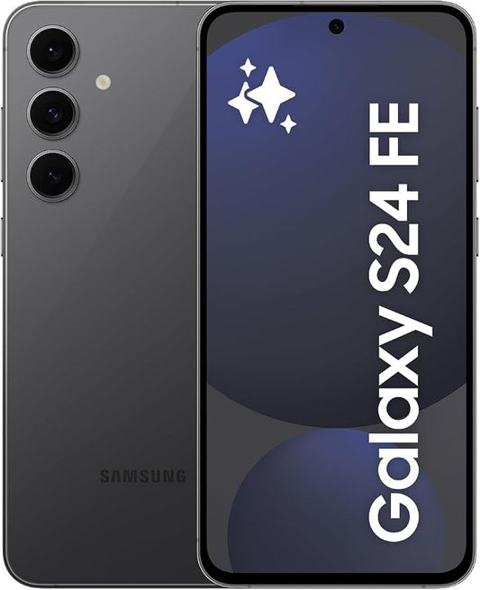 Samsung Galaxy S24 FE, 128GB, Graphite - Locked to AT&T (Renewed) | Renewed by Unknown