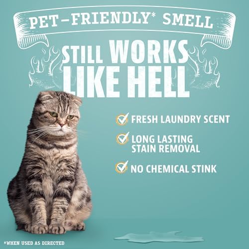 ANGRY ORANGE Cat Urine Odor Eliminator & Stain Remover, Pet Stain Enzyme Cleaner Spray for Dog & Cat Pee - Fresh Scent - 32 oz - Image 4