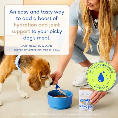 Native Pet Bone Broth for Dogs and Cats - Turkey Bone Broth Powder Dog Food Toppers for Picky Eaters - Provides Extra Nutrition for Joint Strength, Immune Support & Heart Health - 192 Scoops - Image 6
