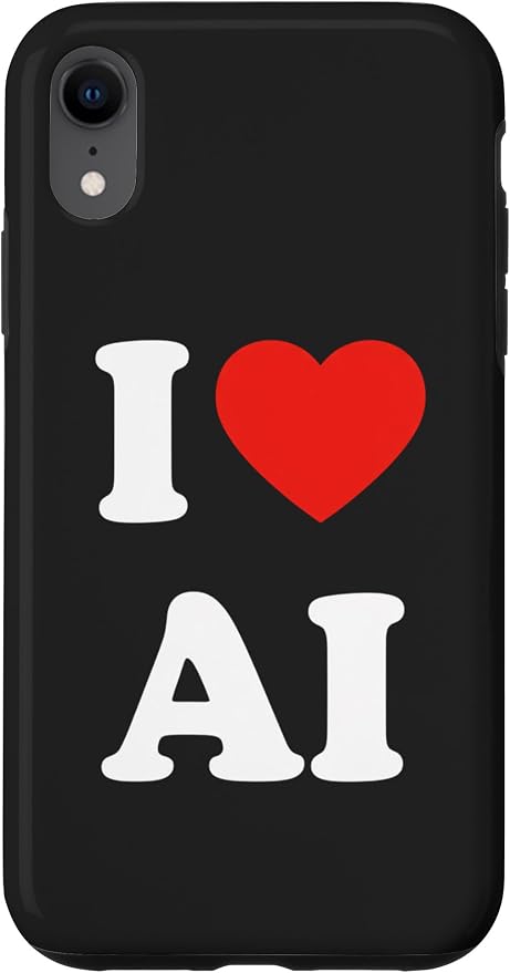 I AI Stem Lover AI Tech Enthusiast Case for iPhone XR by Unknown