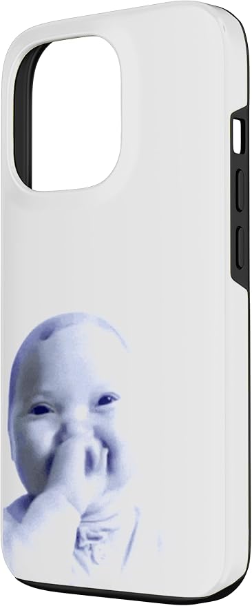 AI Baby Holding Laugh Meme Case for iPhone 13 Pro - Image 2