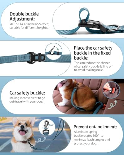 Hands Free Dog Leash, Multifunctional Crossbody Dog Leash - Image 3