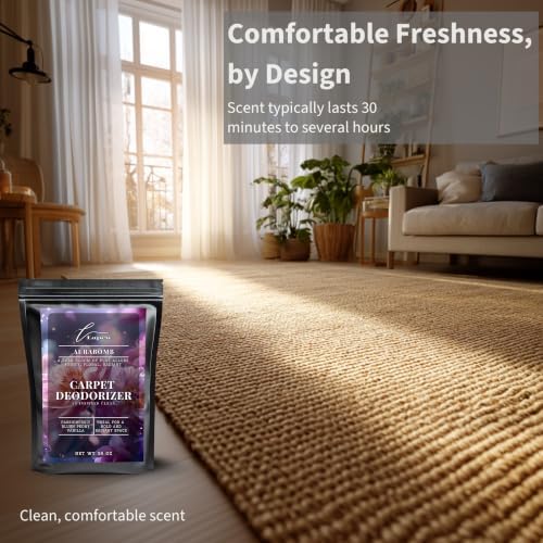 Lapew Aurabomb Carpet Deodorizer Powder - Pet Safe Freshener for Vacuuming | Scented Odor Eliminator for Home | 36 oz - Image 5