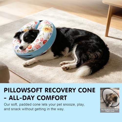 BEAUTYZOO Dog Cone Collar Alternative After Surgery,Pet Neck Donut E-Collar - Image 6
