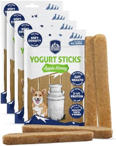 Himalayan Dog Chew Yogurt Sticks - Apple Honey 20 Sticks by HimalayanDogChew