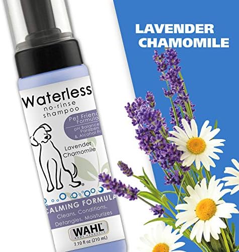 Wahl Waterless No Rinse Shampoo for Animals, Lavender Chamomile, 7.1 oz - Image 6
