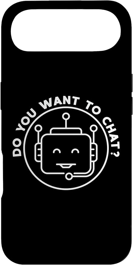 Chatbot - Do You Want to Chat? AI and ML Geek Case for iPhone Air by Unknown