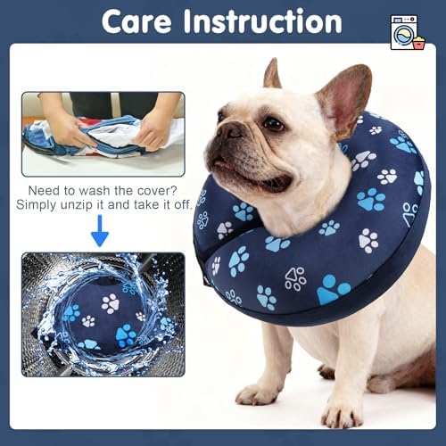 BEAUTYZOO Dog Cone Collar Alternative After Surgery,Pet Neck Donut E-Collar - Image 5
