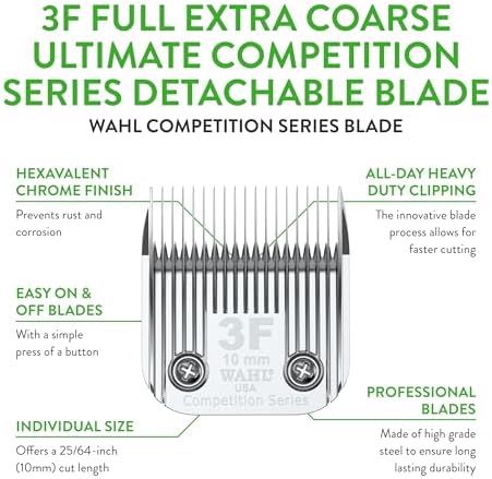 Wahl Professional Animal Competition Blade, 2376-100, 3F - Image 2