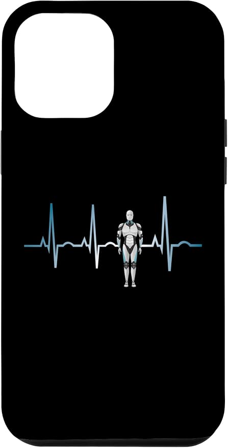 iPhone 14 Pro Max Ai Heartbeat Love Ai EKG Heart Funny Idea for Ai lover Case by Unknown